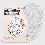 Kitsch Quick Dry Hair Towel In Micro Dot - Infinity Raine