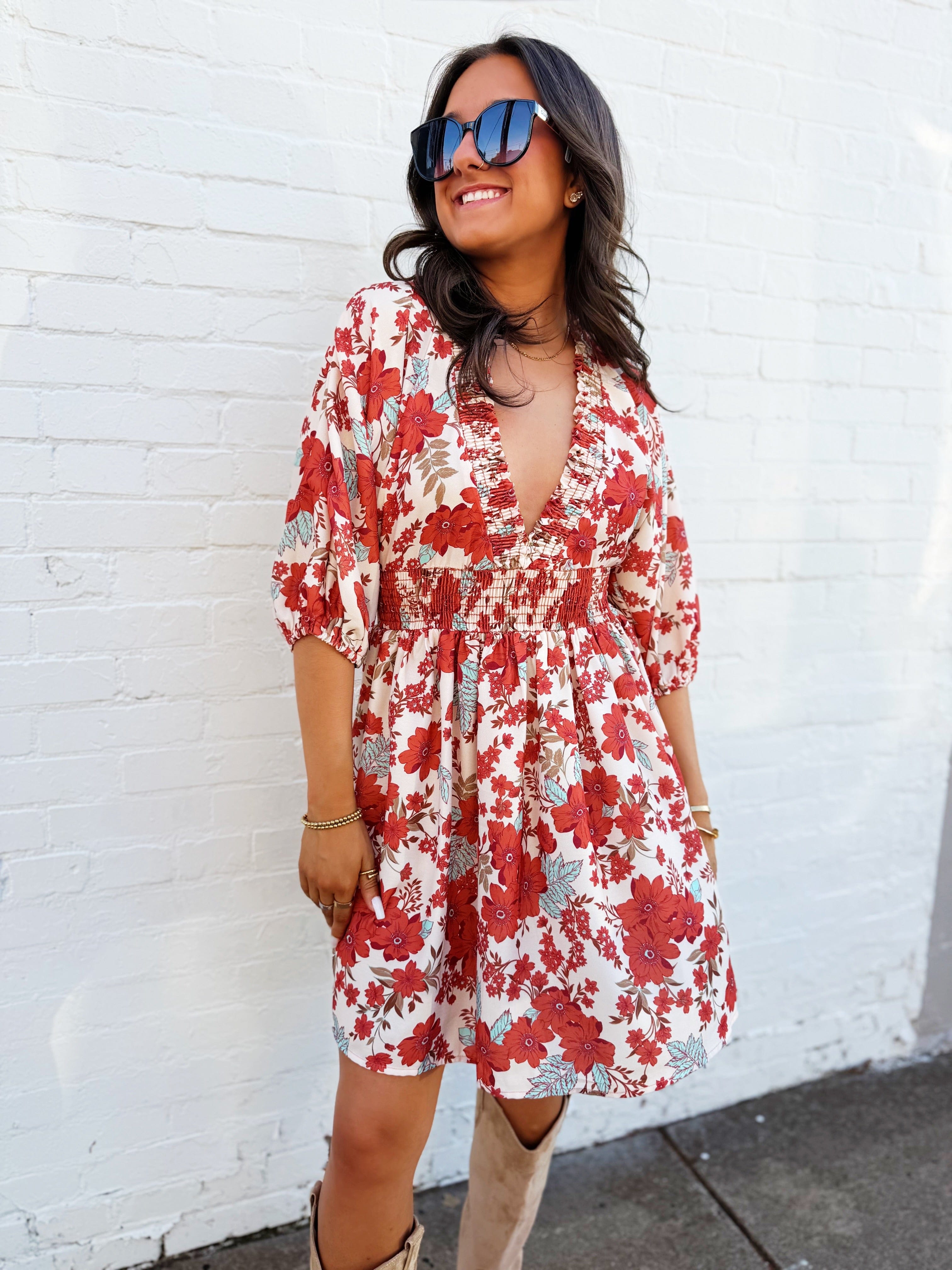 Kylie Paige Dresses Mayra Dress In Orange