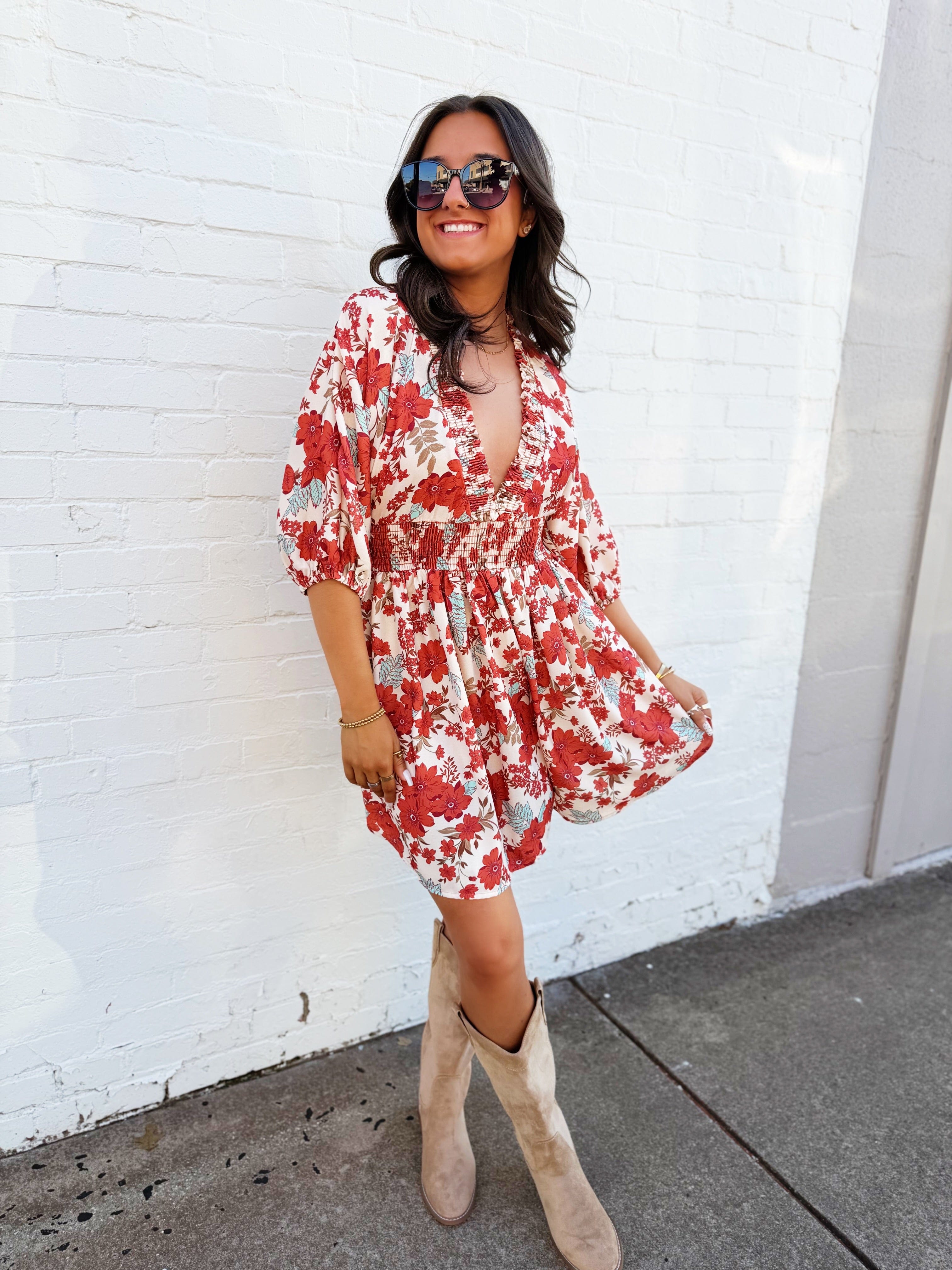 Kylie Paige Dresses Mayra Dress In Orange