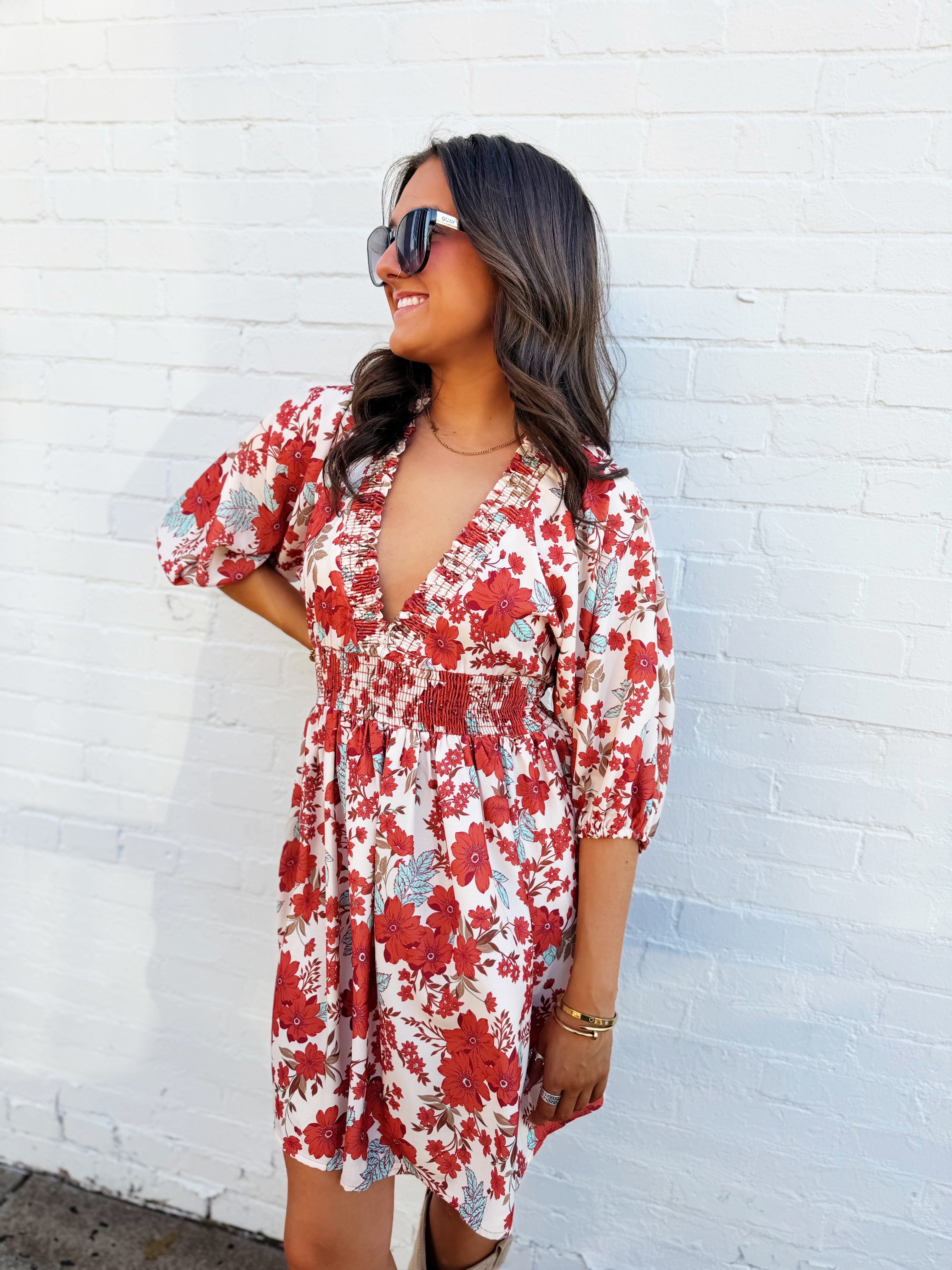 Kylie Paige Dresses Mayra Dress In Orange