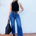 L.T.J Bottoms - Pants L.T.J. Paola Seam Line Jeans In Dark