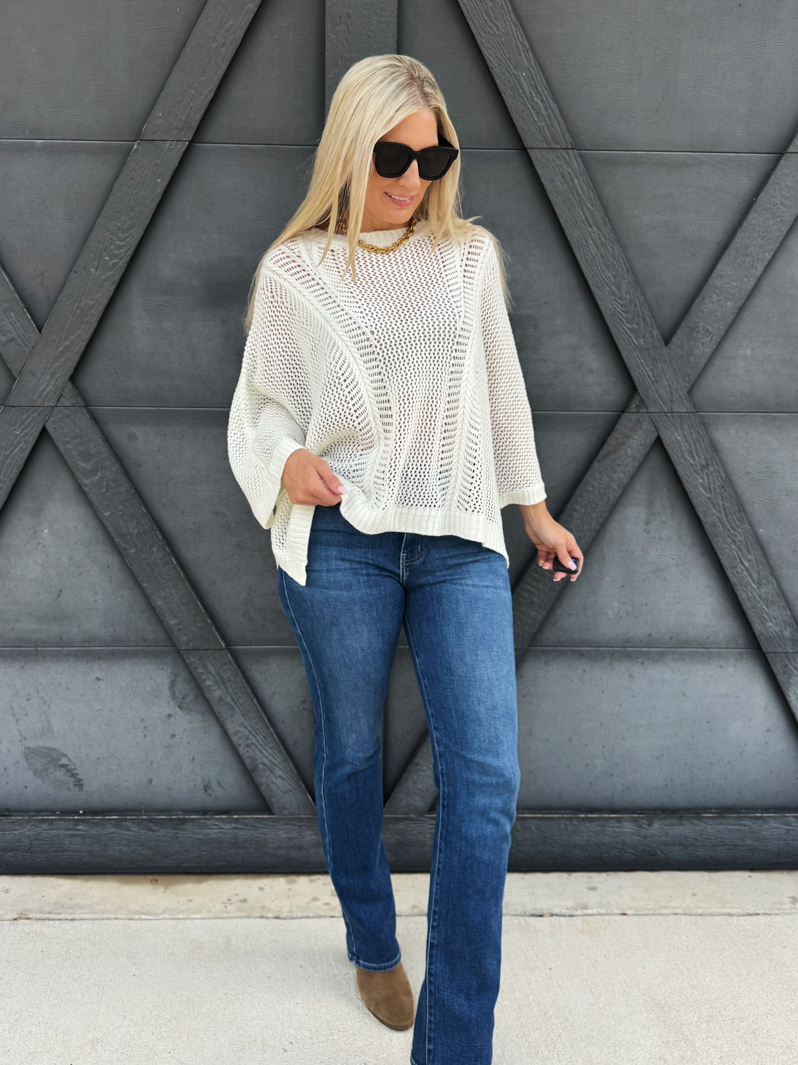 L.T.J. Pencil Leg Jean In Dark - Infinity Raine