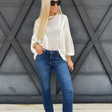 L.T.J. Pencil Leg Jean In Dark - Infinity Raine