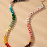 Natural Agate Beaded Necklaces - Infinity Raine