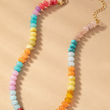 Natural Agate Beaded Necklaces - Infinity Raine