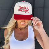 She's Out Of Your League Trucker Hat - Infinity Raine