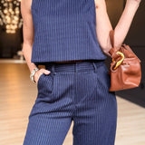 Legacy Pants in Navy Ivory - Infinity Raine