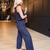 Legacy Pants in Navy Ivory - Infinity Raine