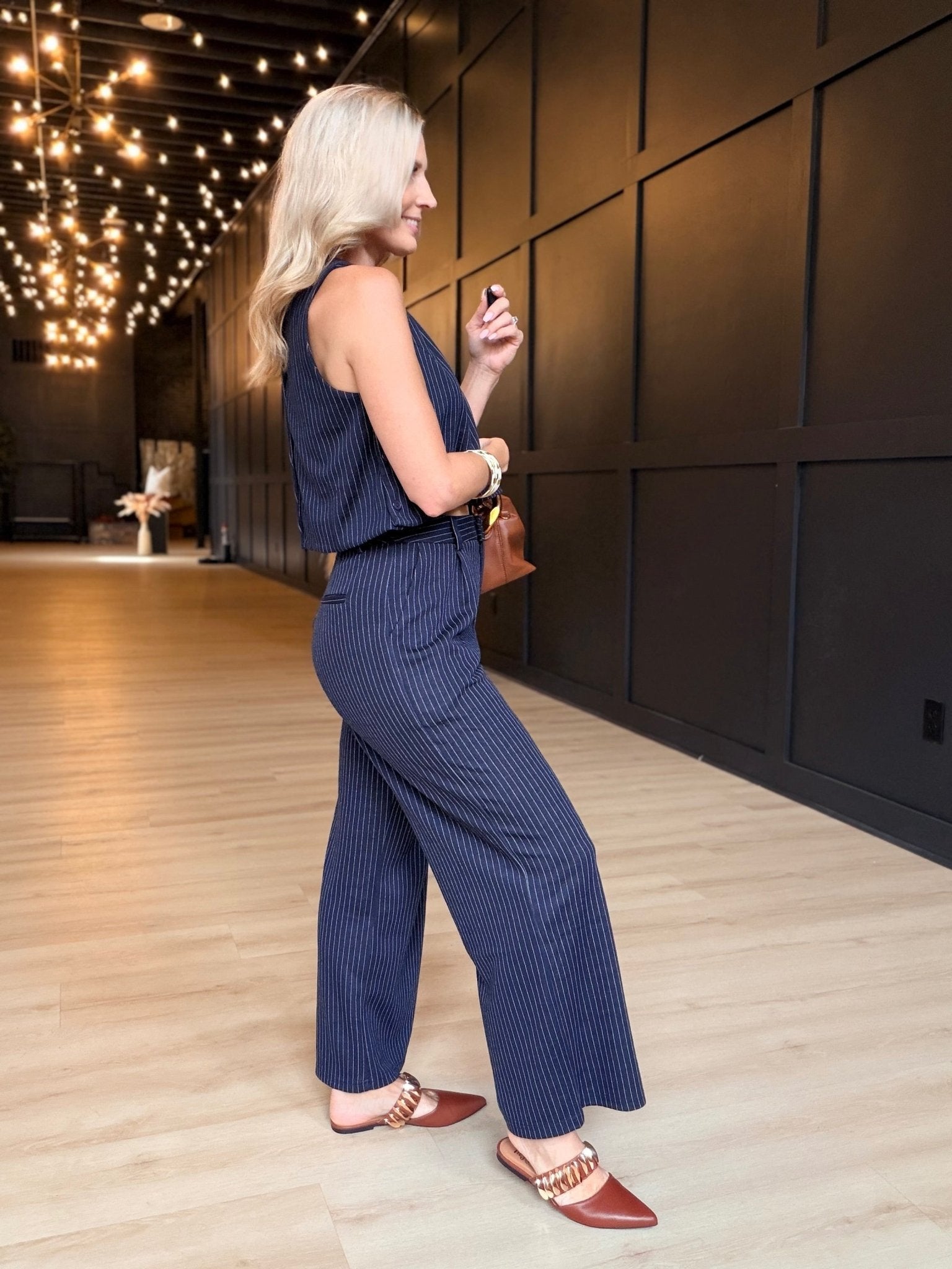 Legacy Pants in Navy Ivory - Infinity Raine