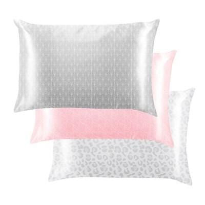 Lemon Lavender Bye Bye Bedhead Patterned Silky Satin Pillowcases - Infinity Raine