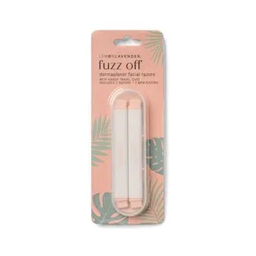 Lemon Lavender Fuzz Off Dermaplaner Facial Razor - Infinity Raine