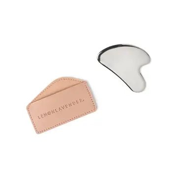 Lemon Lavender Oh My Guash Stainless Steel Gua Sha - Infinity Raine