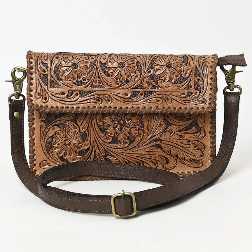 American Darling Genuine Leather Clutch Bag - Infinity Raine