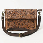 American Darling Genuine Leather Clutch Bag - Infinity Raine