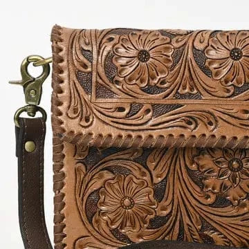 American Darling Genuine Leather Clutch Bag - Infinity Raine