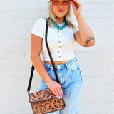 American Darling Genuine Leather Clutch Bag - Infinity Raine