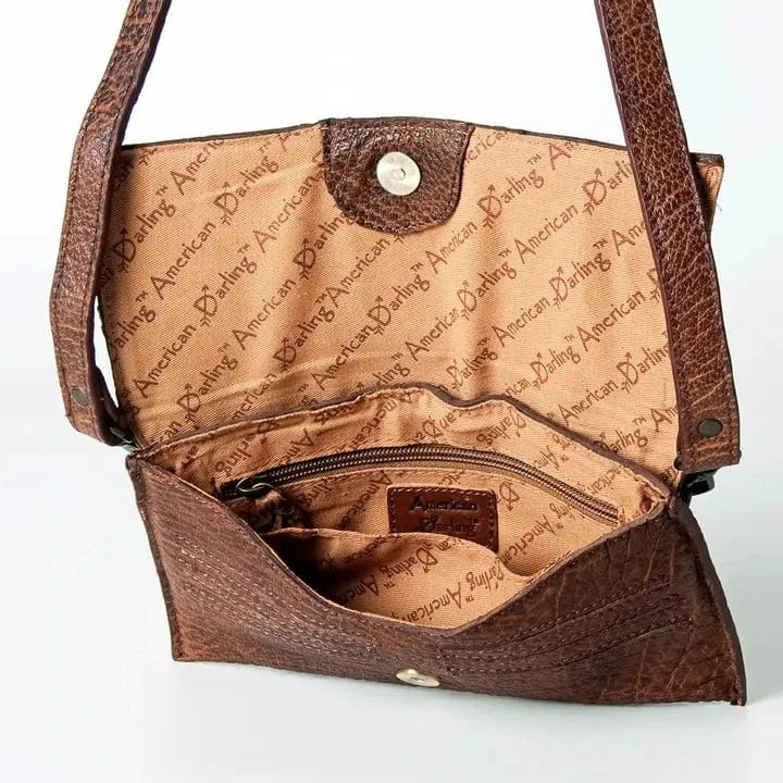 American Darling Genuine Western Leather Wallet Bag - Infinity Raine