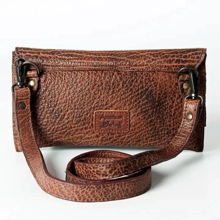 American Darling Genuine Western Leather Wallet Bag - Infinity Raine