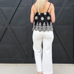 L.T.J Genoa Slant Pocket Crop Jean Natural White - Infinity Raine