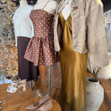 Lulus DRESSES Zadie Deep V Maxi Slip Dress In Gold