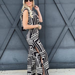 Back Tie Top In Black - Infinity Raine