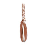 Luna Braided Shoulder Bag-Cognac - Infinity Raine