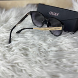 QUAY Date Night Sunnies In Black - Infinity Raine
