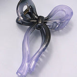 Matte Bow Clips In Multi - Infinity Raine