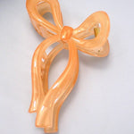 Matte Bow Clips In Multi - Infinity Raine