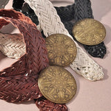 Braided Strap Boho Belt In Multi - Infinity Raine