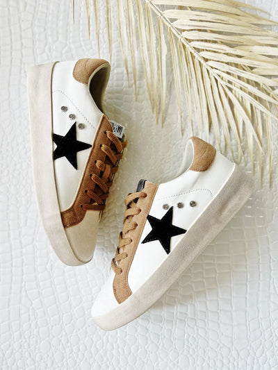 Brady Sneaker-White Taupe - Infinity Raine