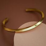 Twist Cuff Bracelet In Gold - Infinity Raine