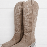 Mia Kolt Nova Boots In Beige - Infinity Raine