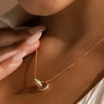Minimal Chain Necklace In Gold - Infinity Raine