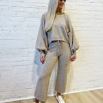 Miou Muse Tops - Sweaters Sweater Hoodie in Oatmeal