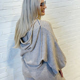 Miou Muse Tops - Sweaters Sweater Hoodie in Oatmeal