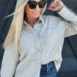 The Lark Top In Navy & Jasmine Yellow - Infinity Raine