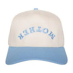 Mother Upside Down Two-Toned Vintage Hat In Blue - Infinity Raine