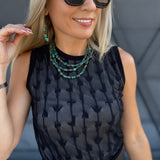 My Lady Lace Tank In Midnight - Infinity Raine