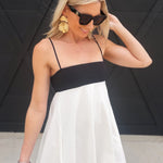 NIA Girasol Mini Dess In Black/White - Infinity Raine