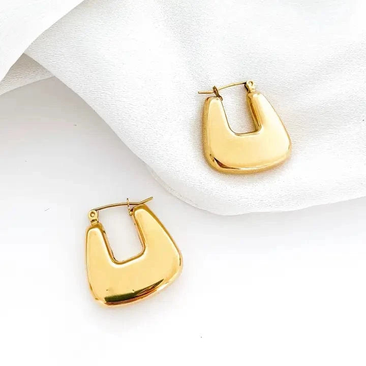 Nicholls Jewelry - Earrings Nicholls Square U Earrings In Gold 93653238