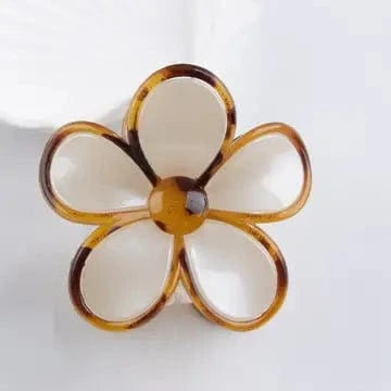 Ninexis Accessories - Hair Pearl Tortoise Flower Hair Clip 81946614