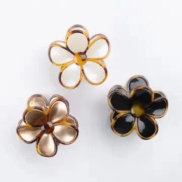 Ninexis Accessories - Hair Tortoise Flower Hair Clip