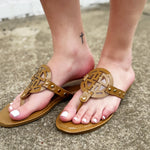 Pierre Dumas Sandals In Mocha - Infinity Raine