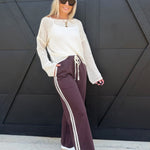 Open Knit Summer Pullover In Ecru - Infinity Raine