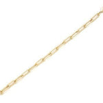 Paperclip Link Bracelet In Gold - Infinity Raine