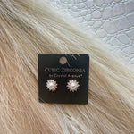 Pearl Flower Post earring - Infinity Raine