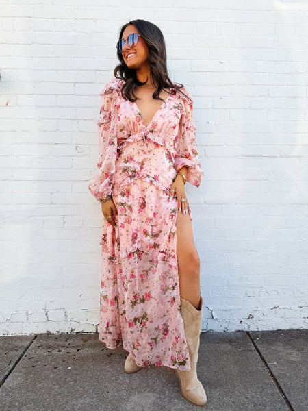 Pia Long Sleeve Maxi Dress - Spellbound - XS / Spellbound Pia Long Sleeve Maxi Dress - Spellbound - XS / Spellbound