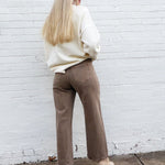 Pistola Kyra High Rise Bowed Ankle-Tannin - Infinity Raine