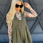 Floral Mesh Top In Cream - Infinity Raine